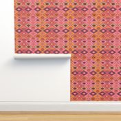   Diamond Kilim - Pink - Texture