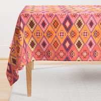   Diamond Kilim - Pink - Texture