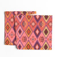   Diamond Kilim - Pink - Texture