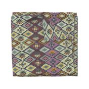 Diamond Kilim - Purple - Texture