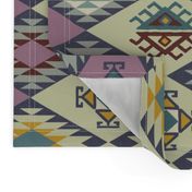 Diamond Kilim - Purple - Texture