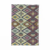 Diamond Kilim - Purple - Texture