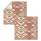 Diamond Kilim - Rose - Texture