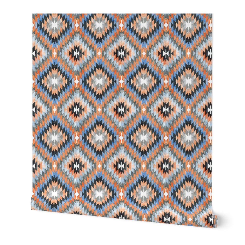 Diamond Kilim orange version