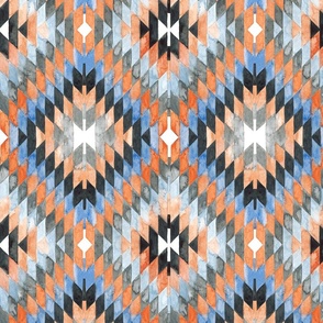 Diamond Kilim orange version