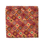 Multicolored Kilim Eye