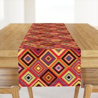 Multicolored Kilim Eye