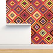 Multicolored Kilim Eye