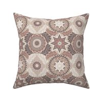 Greek Mandalas in Taupe