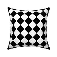 Wonderland Chessboard ~ Check ~ Black and White ~ Small 