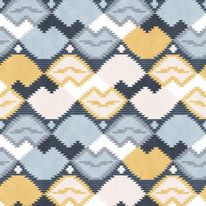 Normal scale // Those lips are "kilim" me // pastel yellow & blue