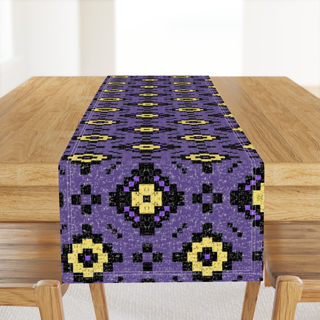 Purple kilim, yellow accents by Su_G_©SuSchaefer