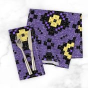 Purple kilim, yellow accents by Su_G_©SuSchaefer