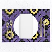 Purple kilim, yellow accents by Su_G_©SuSchaefer