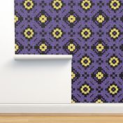 Purple kilim, yellow accents by Su_G_©SuSchaefer