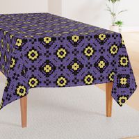 Purple kilim, yellow accents by Su_G_©SuSchaefer