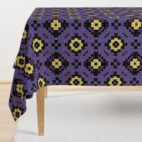 Purple kilim, yellow accents by Su_G_©SuSchaefer