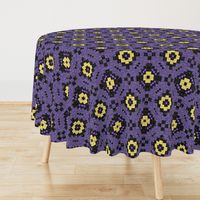 Purple kilim, yellow accents by Su_G_©SuSchaefer