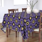 Purple kilim, yellow accents by Su_G_©SuSchaefer