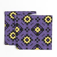 Purple kilim, yellow accents by Su_G_©SuSchaefer