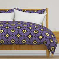 Purple kilim, yellow accents by Su_G_©SuSchaefer