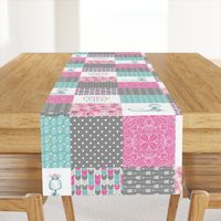 Little & Fierce Dragon - Wholecloth Cheater Quilt 