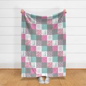 Little & Fierce Dragon - Wholecloth Cheater Quilt 