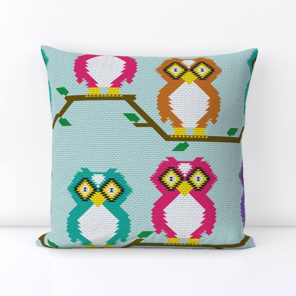 Kilim owl weave