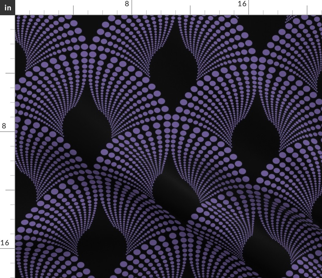 Funky Ultraviolet Pattern Large