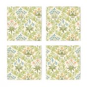 The William Morris Collection ~ Celandine ~ Original on Queen Anne's Lace