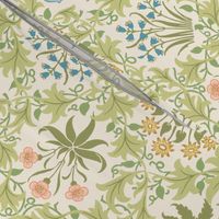 The William Morris Collection ~ Celandine ~ Original on Queen Anne's Lace