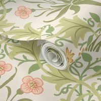 The William Morris Collection ~ Celandine ~ Original on Queen Anne's Lace