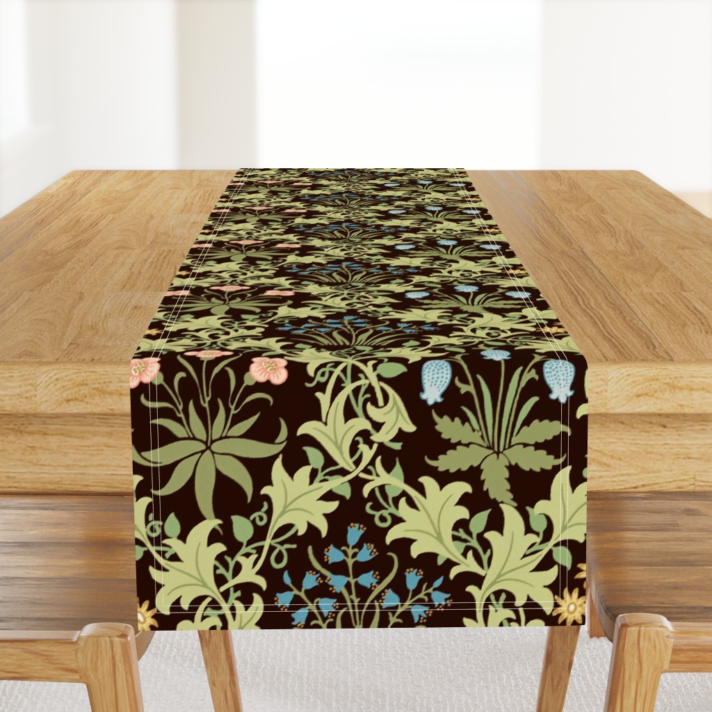 The William Morris Collection ~ Table Runner | Spoonflower
