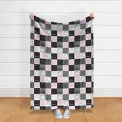 4.5” Always Quilt - Pink and greys - - wizard quotes