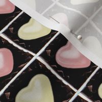 2 milk strawberry white pink Chocolates Hearts valentine love desserts candy sweets food kawaii cute candies boxes mixed assorted egl elegant gothic lolita   
