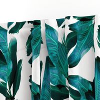 Banana Palm Leaf Aqua - Large