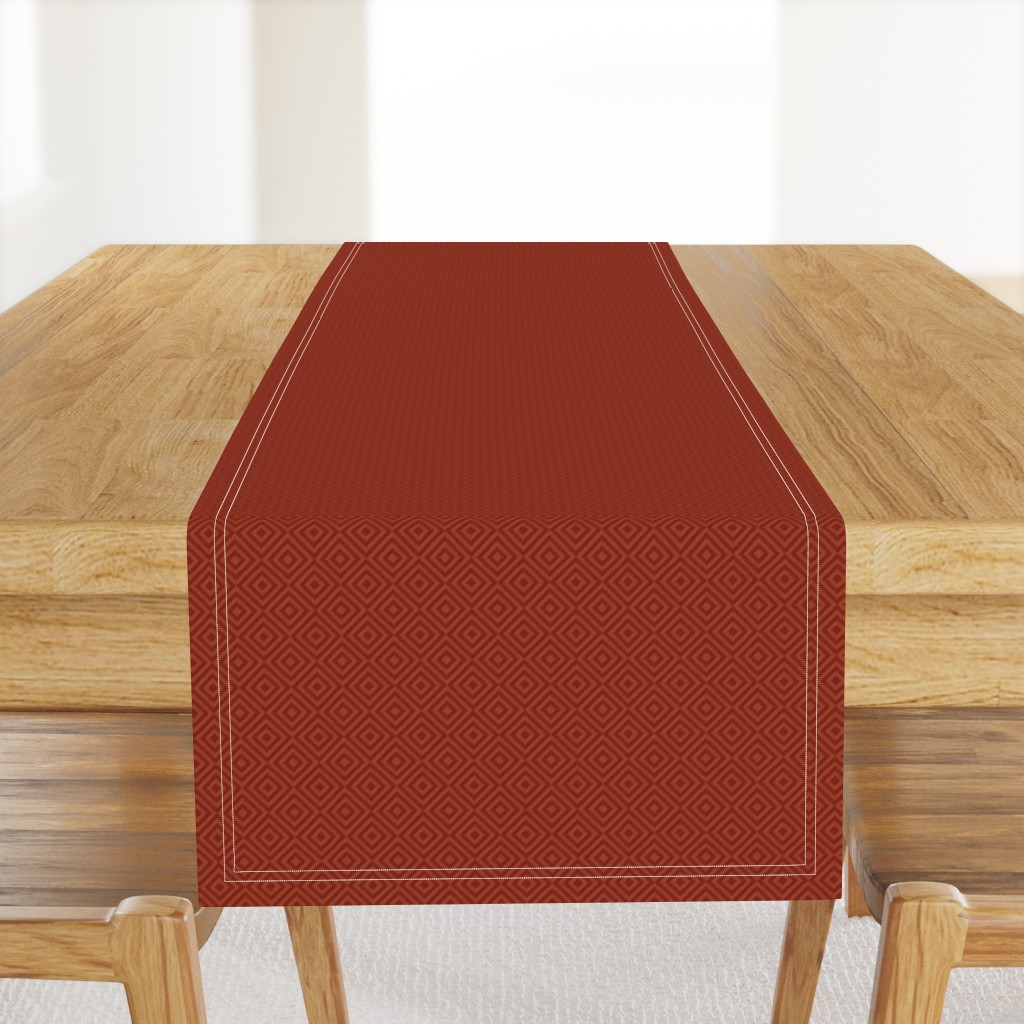 rhombus blender in rust red | small