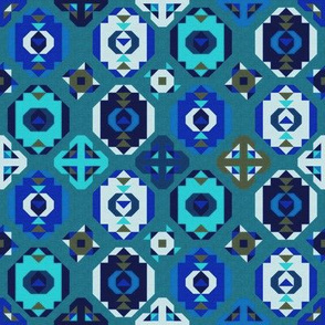 Blue Kilim