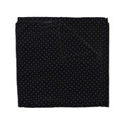 Ultra Violet Purple Square Polka Dots on Black