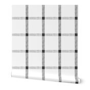 black white linen check buffalo plaid tartan plaid