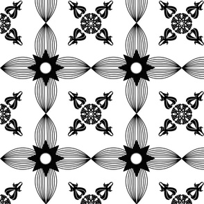 Tile Black-White