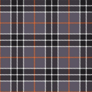 Dark Halloween Plaid