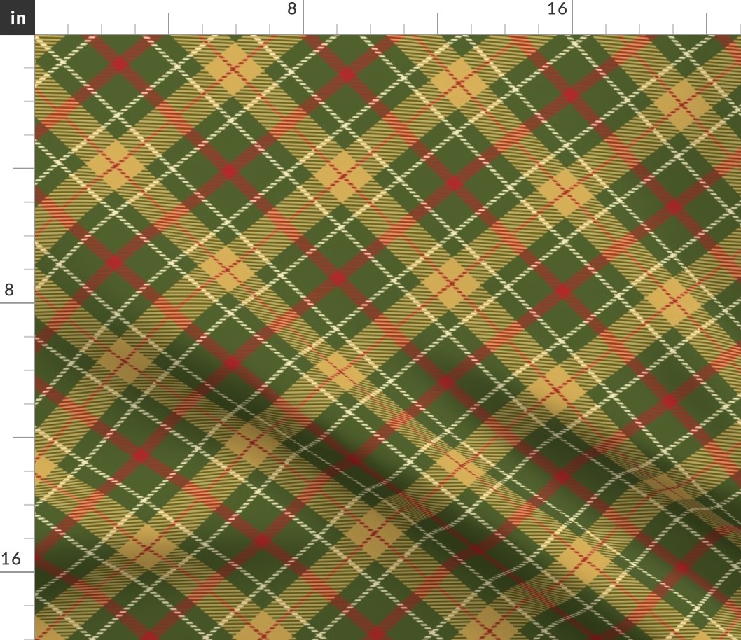 Christmas Plaid - Diagonal