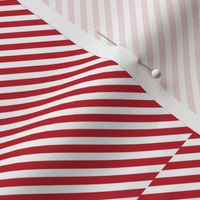Candy Cane Stripe Red and White