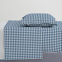 midnight blue gingham