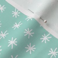 Mint Twinkle Hand Drawn Geometric Pattern Baby Nursery GingerLous