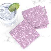 Snow bubbles - Arctic collection - white on pink