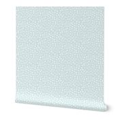 Snow bubbles - Arctic collection - white on sea mist