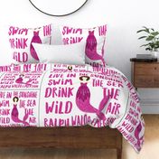 1 blanket + 2 loveys: sparkle mermaids pink