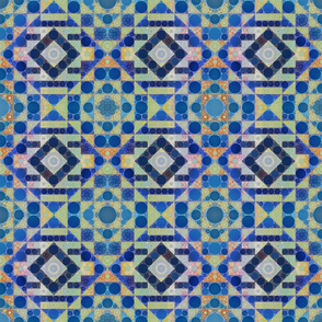 Modern Kilim Cosmic Blue